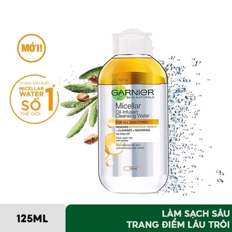 Nước Tẩy Trang Làm Sạch Sâu Garnier Micellar Cleansing Water