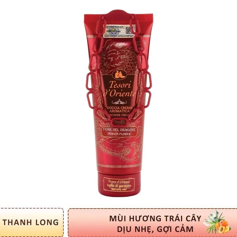 Sữa Tắm Hương Nước Hoa Ý Cao Cấp Nhiều Mùi Tesori d'Oriente Aromatic Bath Cream