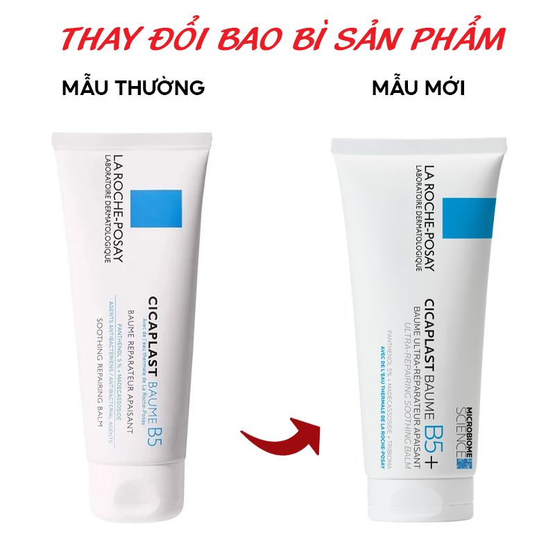 Kem Dưỡng Làm Dịu, Hỗ Trợ Phục Hồi Da, Đa Công Dụng La Roche-Posay Laboratoire Dermatologique Cicaplast Baume B5+