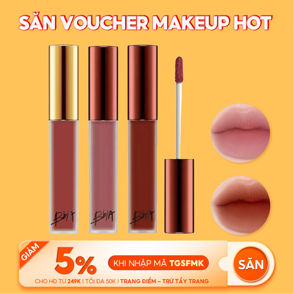 [MÀU 1-39] Son Kem Lì, Lên Màu Siêu Chuẩn Bbia Last Velvet Lip Tint 5g