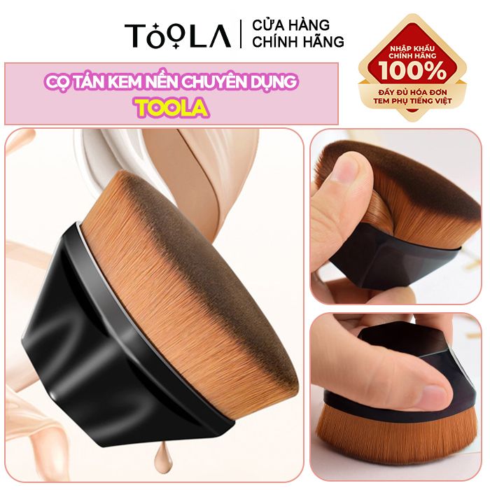 [NHẬP KHẨU] Cọ Tán Nền Chuyên Dụng, Lông Cọ Mềm Mại TOOLA Foundation Makeup Brush - TLA001