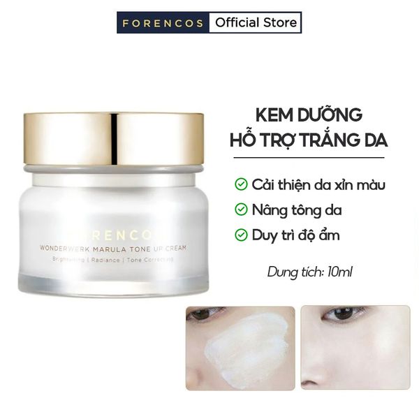 Kem Dưỡng Forencos Hỗ Trợ Trắng Da, Nâng Tông Tự Nhiên Wonderwerk Marula Tone Up Cream