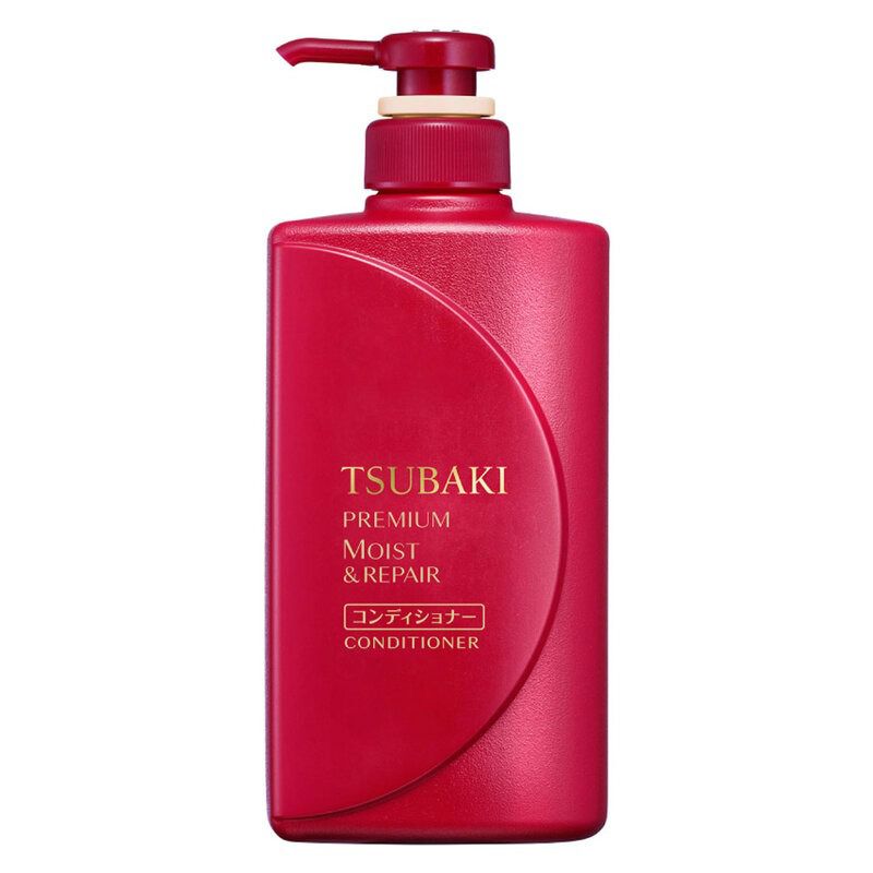 Dầu Xả Dưỡng Tóc Bóng Mượt Tsubaki Premium Moist Conditioner 490ml