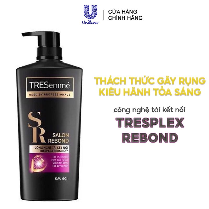 Dầu Gội Ngăn Tóc Gãy Rụng TRESemmé Salon Rebond Shampoo