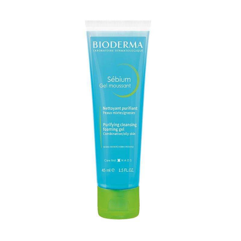 Gel Rửa Mặt Ngăn Ngừa Mụn Cho Da Dầu Bioderma Sebium Gel Moussant