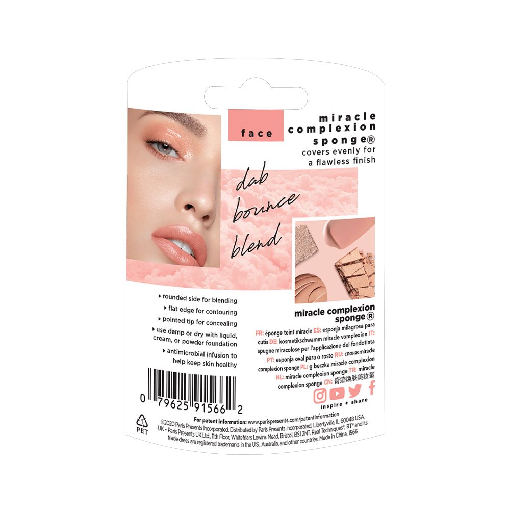 Bông Mút Trang Điểm Nền Real Techniques Miracle Complexion Sponge