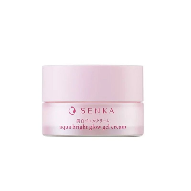 Kem Dưỡng Hỗ Trợ Giảm Thâm Nám, Dưỡng Sáng Da Ban Đêm Senka White Beauty Glow Gel Cream 50g