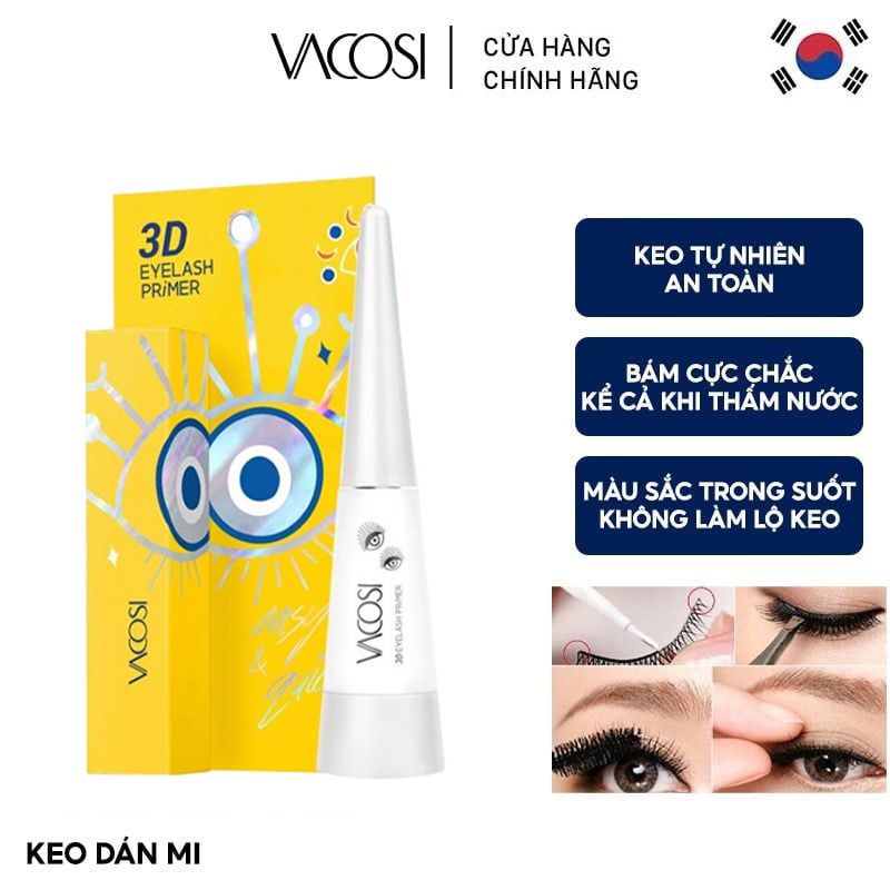 Keo Dán Mi Vacosi Natural Studio Eyelash 3D Primer