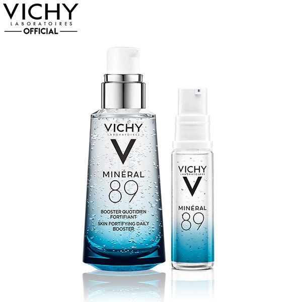 [2 Items] Bộ Hai Dưỡng Chất Khoáng Cô Đặc Vichy Mineral 89 Serum