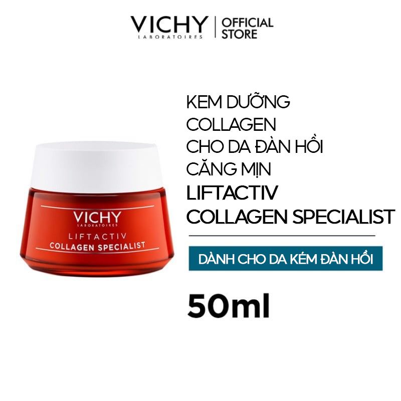 Kem Dưỡng Collagen Cải Thiện Lão Hóa Da Vichy Liftactiv Collagen Specialist