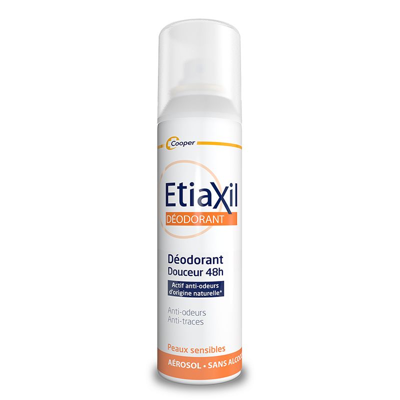 Xịt Khử Mùi Hằng Ngày Dạng Phun Sương Etiaxil Deodorant 48h Aérosol 150ml