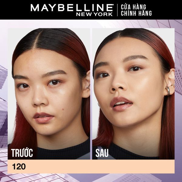 Kem Nền Maybelline Bắt Sáng, Che Phủ Cao, Siêu Nhẹ Mặt Super Stay Up To 30H Lumi Matte Foundation 35ml