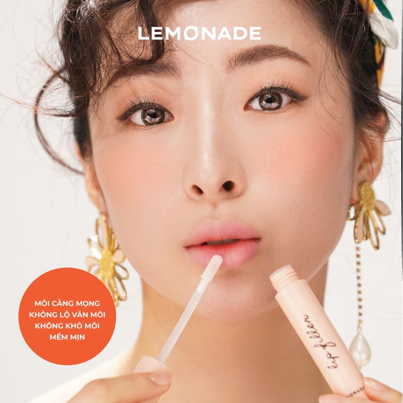 Son Lót Dưỡng Môi Cấp Ẩm, Tạo Hiệu Ứng Môi Căng Mọng, Mềm Mại Lemonade Lip Filler 4.5g