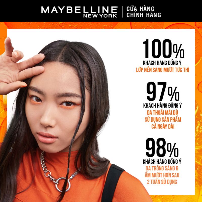 Kem Nền Tươi Mướt, Chống Nắng Bảo Vệ Da Maybelline New York Fit Me Fresh Tint SPF50/PA+++