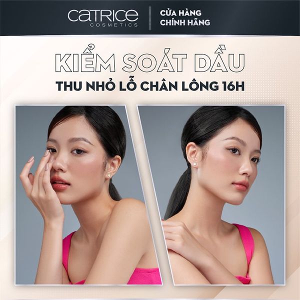 Xịt Khóa Nền Catrice Kiềm Dầu, Giữ Ẩm, Căng Bóng, Lâu Trôi Catrice Fixing Spray 50ml