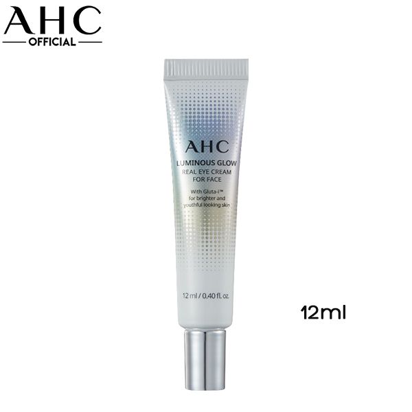 [Mini 12ml] Kem Dưỡng Mắt Chống Lão Hóa Dưỡng Sáng Da AHC Luminous Glow Real Eye Cream For Face