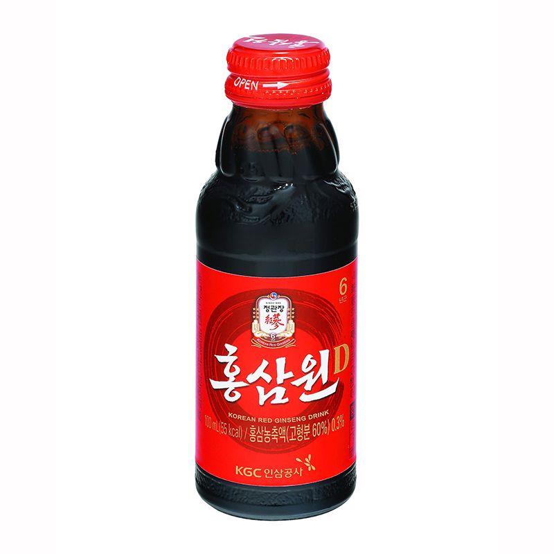 [1 Chai] Nước Tăng Lực Hồng Sâm Won KGC Korean Red Ginseng Drink 100ml