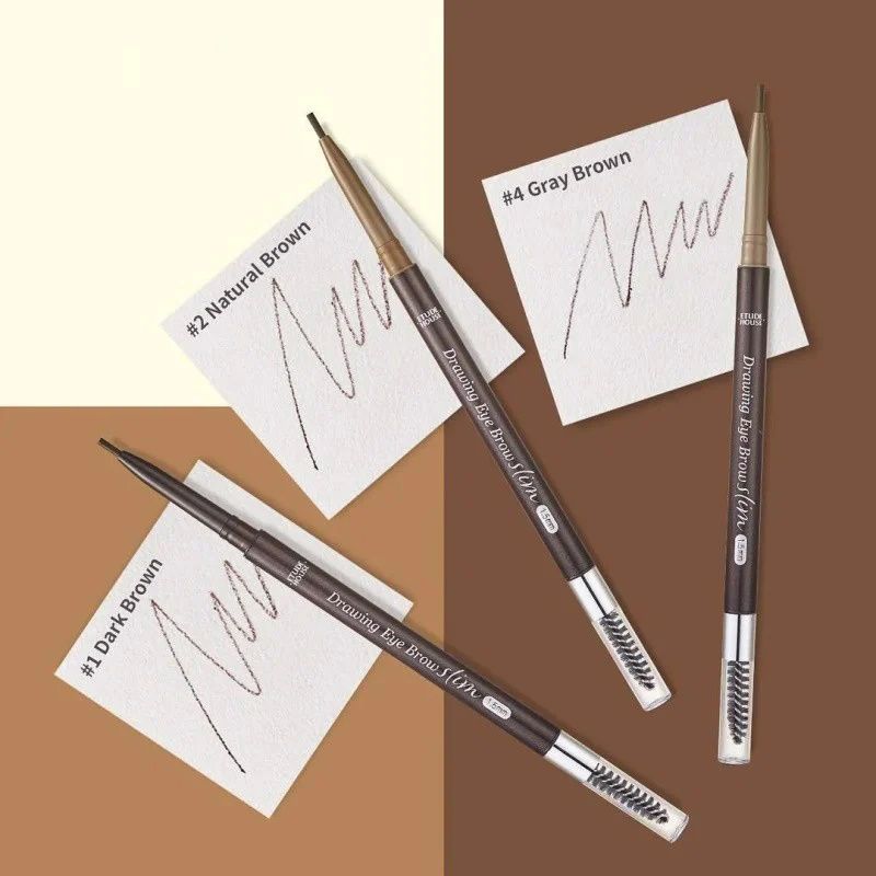 Chì Kẻ Mày Hai Đầu Siêu Mảnh Etude Drawing Eye Brow Slim 1.5mm - Màu 05