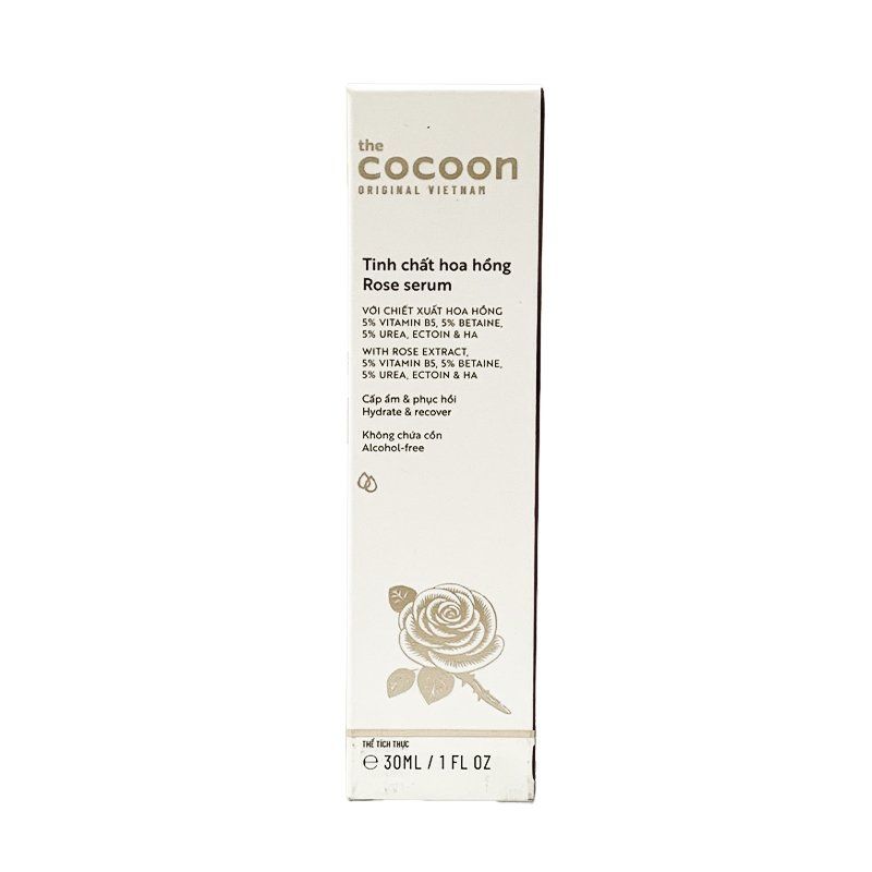 Serum Cocoon Tinh Chất Cấp Ẩm Và Phục Hồi Da Chiết Xuất Hoa Hồng Cocoon Rose Serum 30ml