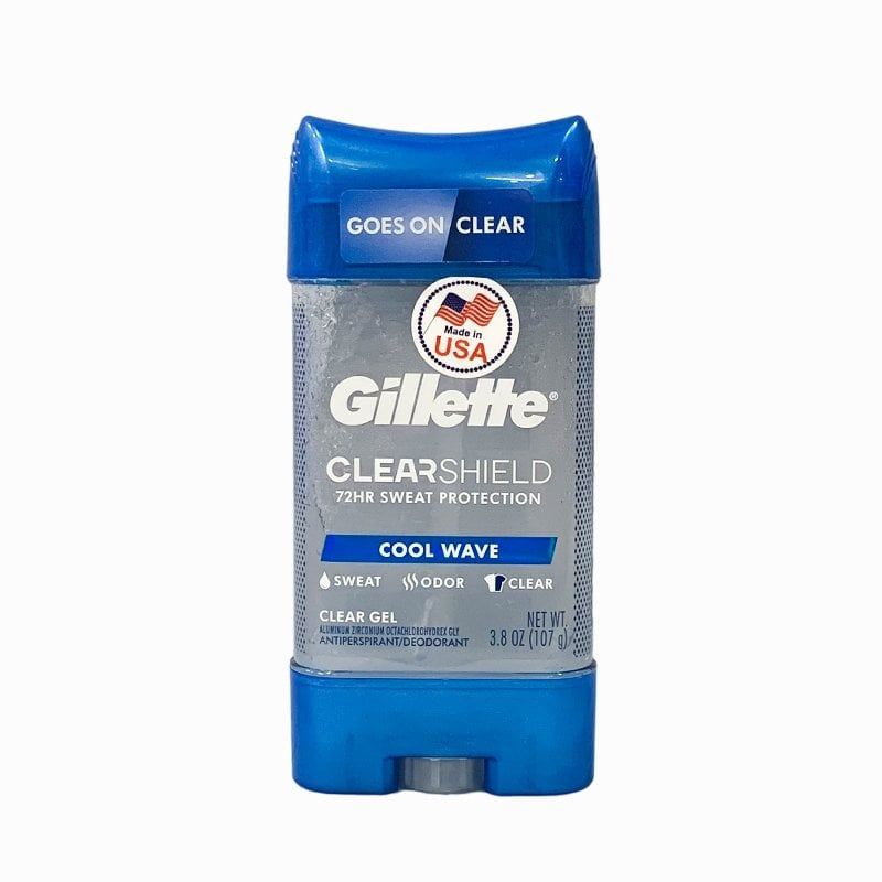 Lăn Khử Mùi Hỗ Trợ Giảm Tiết Mồ Hôi Dạng Gel Gillette Clear + Dri-Tech Anti-Perspirant 107g (Che tên sản phẩm khi giao hàng)