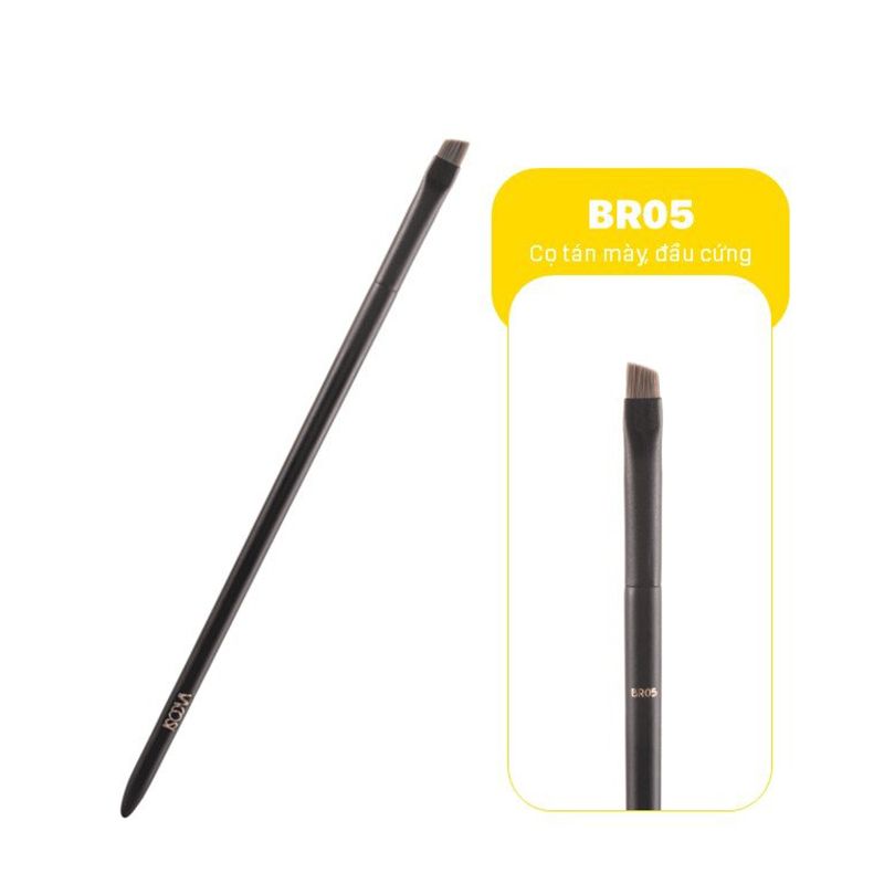 Cọ Tán Chân Mày Vacosi Eyebrow Angled Brush - BR05