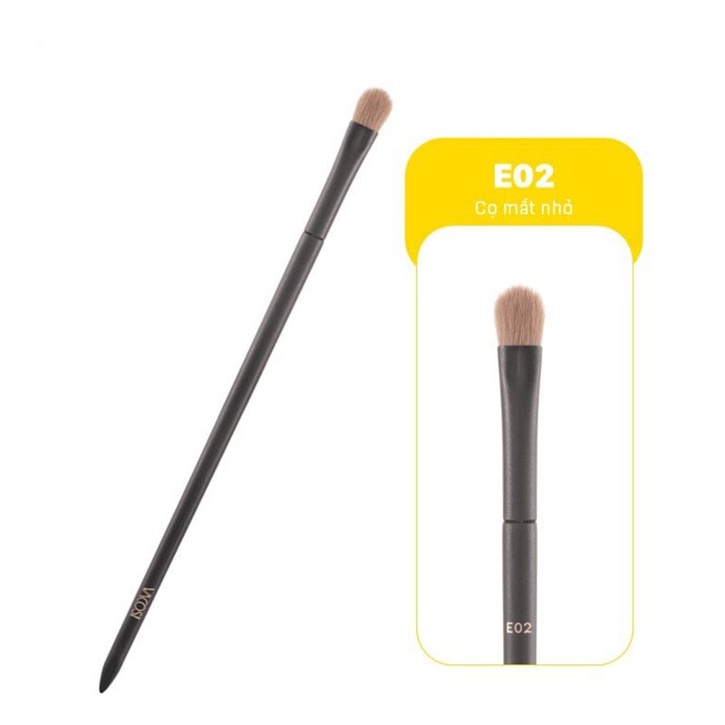 Cọ Phủ & Tán Phấn Mắt Vacosi Shader Pro Brush - E02