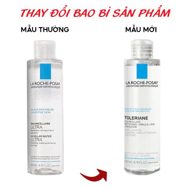 Nước Tẩy Trang La Roche-Posay Dành Cho Da Nhạy Cảm Micellar Water Ultra Sensitive Skin