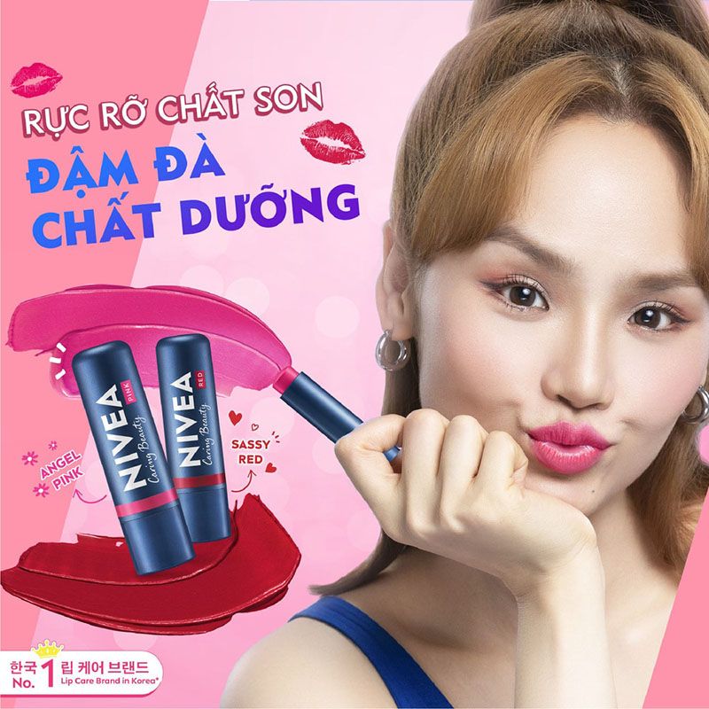 Son Dưỡng Môi Dưỡng Ẩm Chuyên Sâu Nivea 24H Melt-in Moisture Lip Care 4.8g