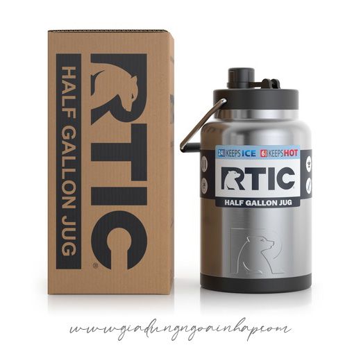 Bình giữ nhiệt RTIC Half Gallon Jug (2 lít)