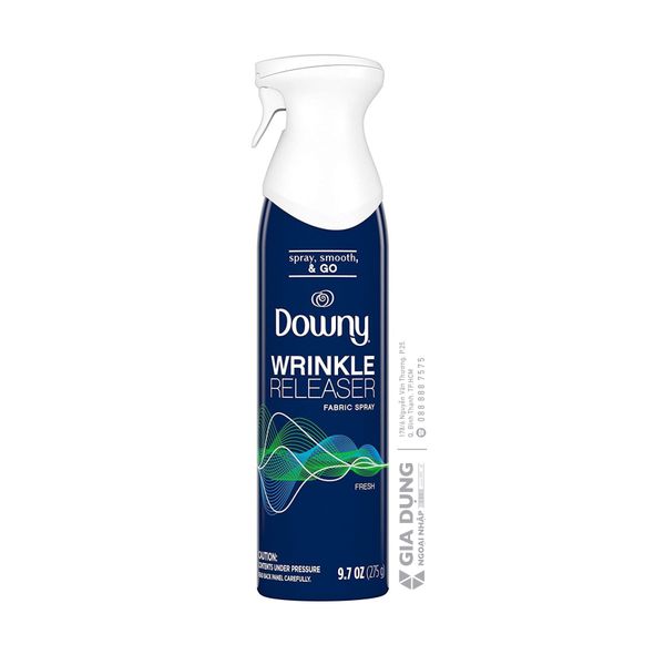 Xịt chống nhăn vải Downy Wrinkle Releaser mùi Fresh 9.7oz 275g