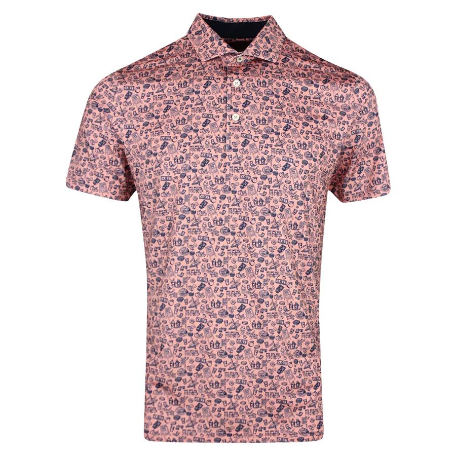 Áo golf nam tay ngắn MATTR Peach Stand Polo 63057903 | PUMAÁo golf nam tay ngắn MATTR Peach Stand Polo 63057903 | PUMA