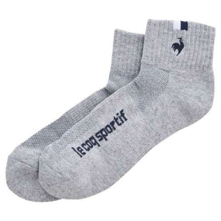 Tất vớ thể thao nam cổ thấp QGBSJB01V-GY00 | Le Coq SportifTất vớ thể thao nam cổ thấp QGBSJB01V-BK00 | Le Coq Sportif