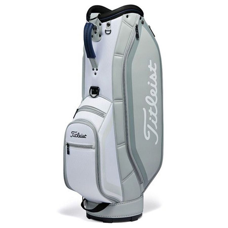 Túi gậy golf ASPIRER CART BAG TB23ACBA 5ô 2.8kg 2023 | TitleistTúi gậy golf ASPIRER CART BAG GRY/WHT/NVY TB23ACBA-214 | Titleist