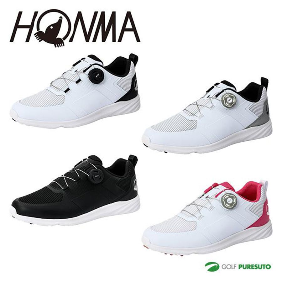 Giày golf nam WHITE BLACK SR12403 | HONMA
