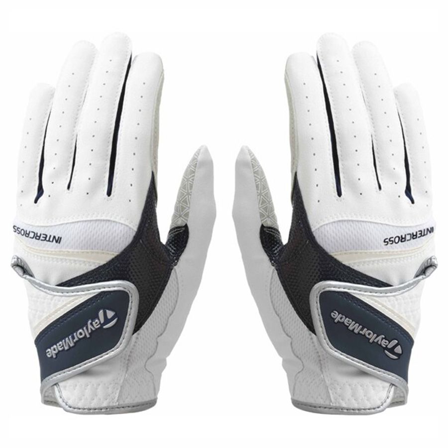 Cặp găng tay golf nữ Intercross 2.0 2WSGL-TD310 WHITE/ NAVY N94000 | TCặp găng tay golf nữ Intercross 2.0 2WSGL-TD310 WHITE/ NAVY N94000 | TaylorMade