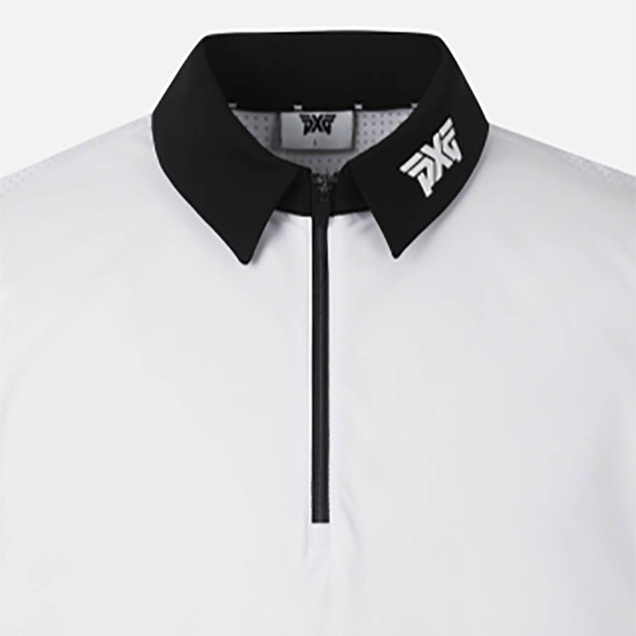 Áo golf tay ngắn nam PERFORATED COLLAR PHMPM223601 | PXG