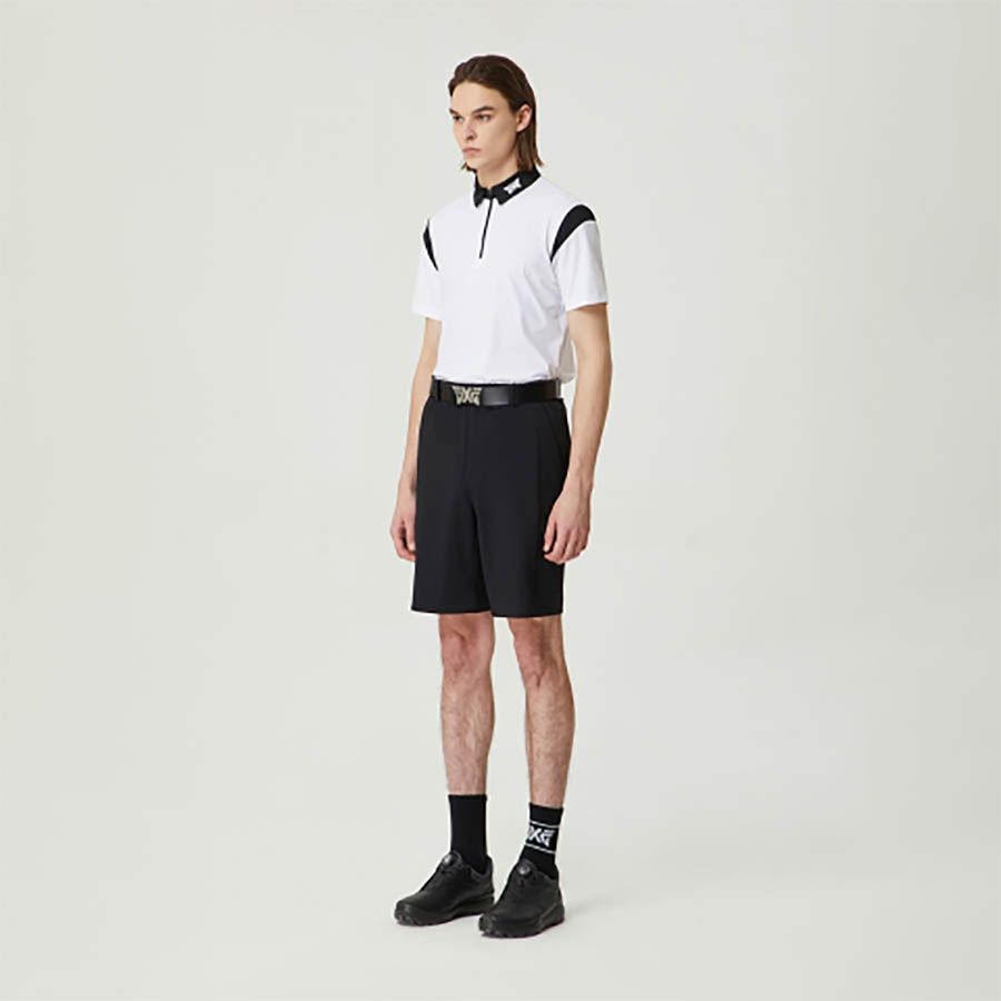 Áo golf tay ngắn nam PERFORATED COLLAR PHMPM223601 | PXG