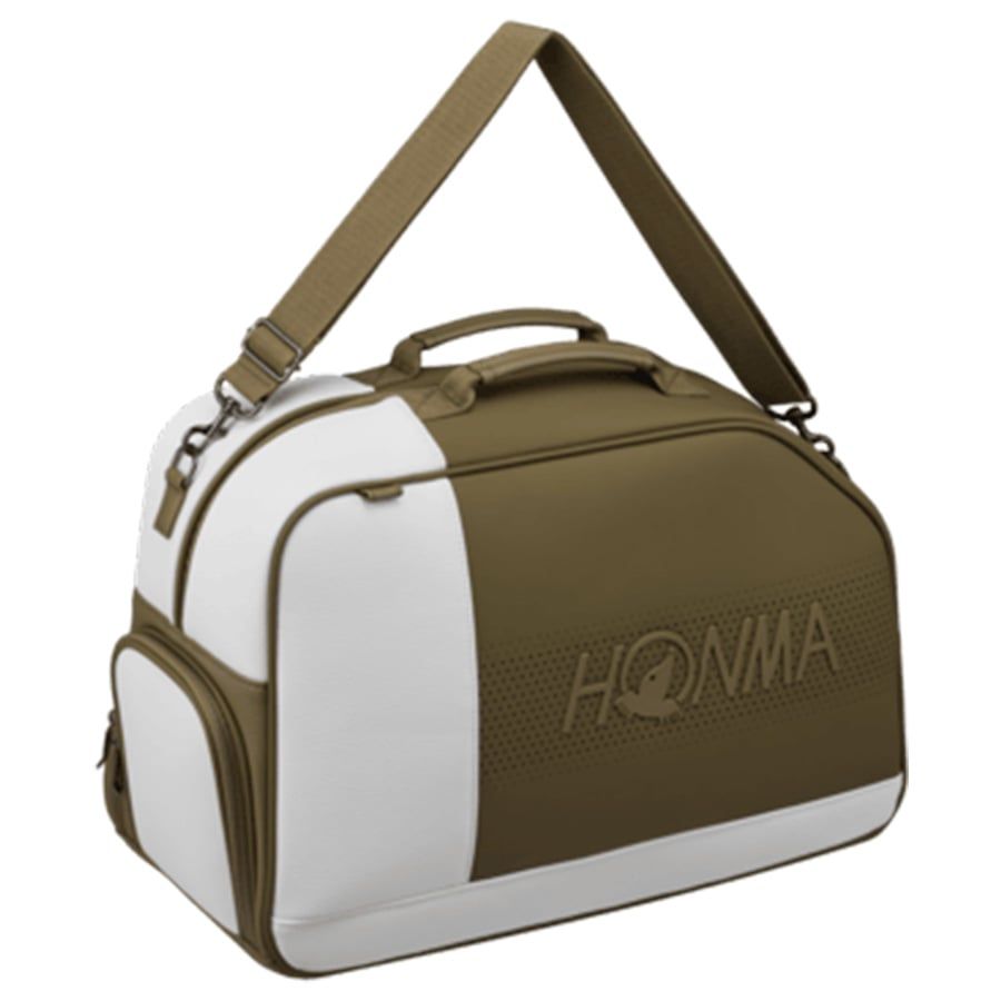 Túi golf xách tay BOSTON BAG BLUE/WHITE BB12501 | HONMATúi golf xách tay BOSTON BAG KAKI/IVORY BB12501 | HONMA