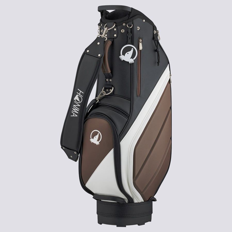 Túi gậy golf CADDIE BAG BROWN CB12505 | HONMATúi gậy golf CADDIE BAG BLACK/WHITE CB12510 | HONMA