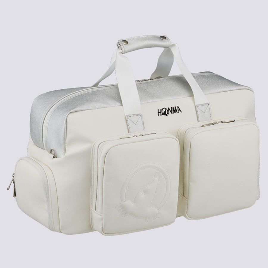 Túi golf xách tay HONMA BOSTON BAG WHITE/SILVER BB12502Túi golf xách tay BOSTON BAG WHITE/SILVER BB12504 | HONMA