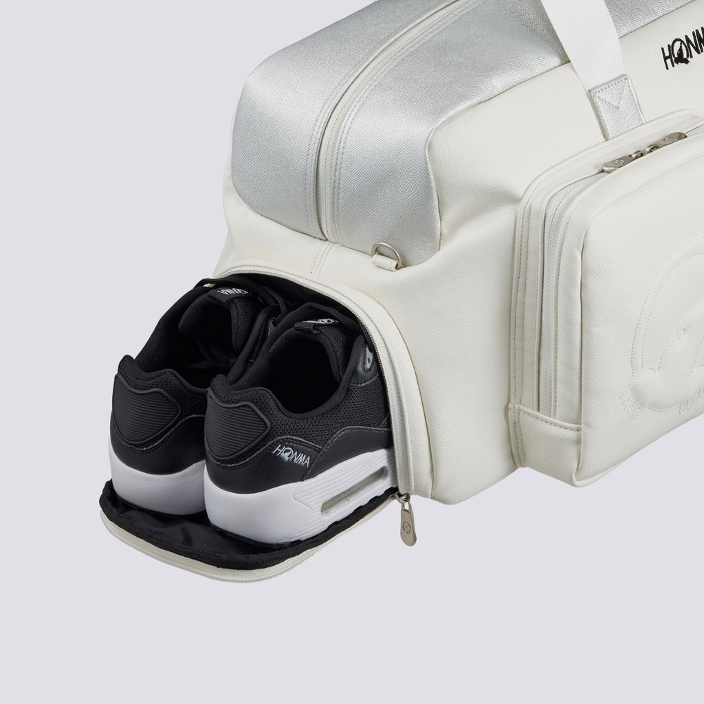 Túi golf xách tay HONMA BOSTON BAG WHITE/SILVER BB12502
