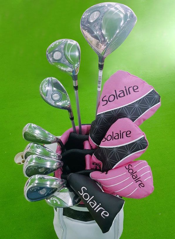 Bộ gậy golf nữ fullset Solaire Trắng Hồng | Callaway