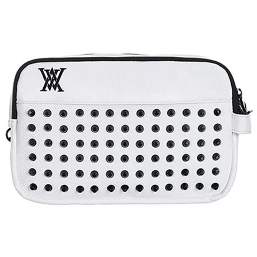 Túi golf xách tay Stud Pouch - White AGXUUPU01WHF | Anew GolfTúi golf cầm tay Stud Pouch - White AGXUUPU01WHF | Anew Golf