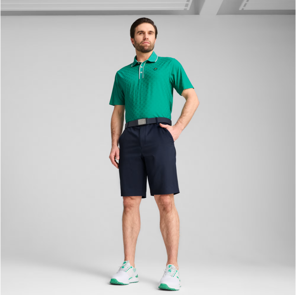 Áo golf nam tay ngắn PUMA X AP Tipped Jacquard Polo 63017902 | PUMA