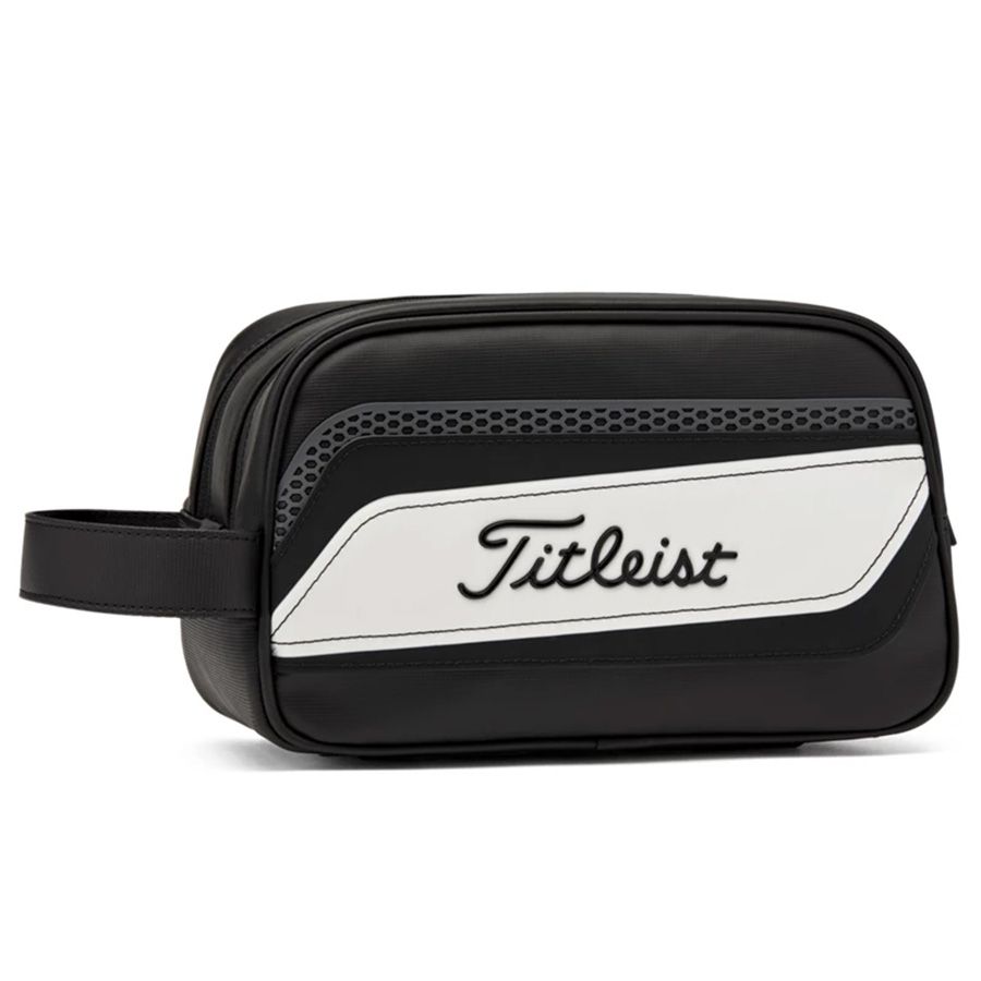 Túi golf cầm tay PERFORMANCE POUCH BLACK/WHITE TA25PFP-01 | TitleistTúi golf cầm tay PERFORMANCE POUCH BLACK/WHITE TA25PFP-01 | Titleist
