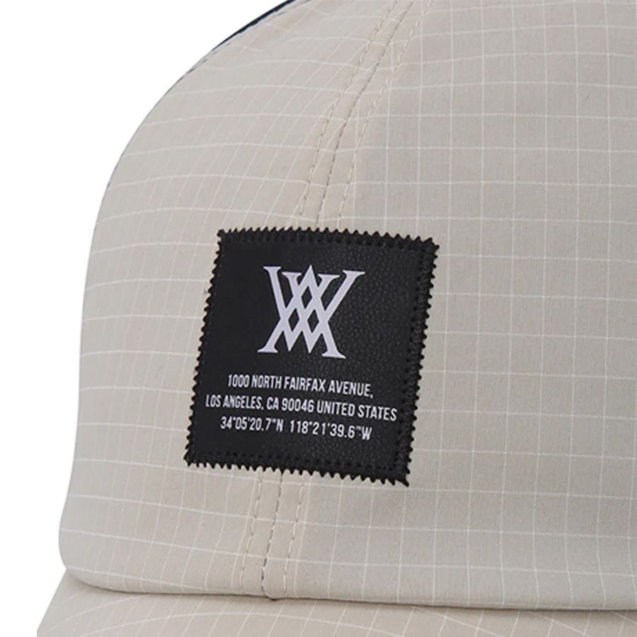 Nón kết golf nam Rip Mesh Cap - Beige AGEUMCP01BEF | Anew Golf