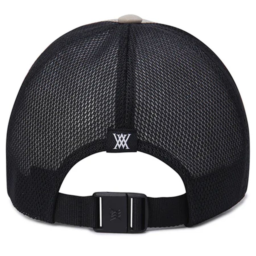 Nón kết golf nam Rip Mesh Cap - Beige AGEUMCP01BEF | Anew Golf
