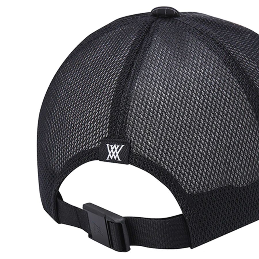 Nón kết golf nam Rip Mesh Cap - Black AGEUMCP01BKF | Anew Golf