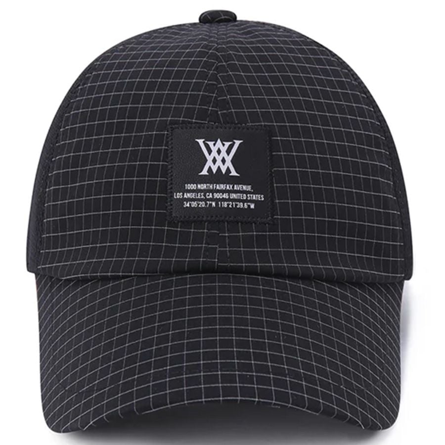 Nón kết golf nam Rip Mesh Cap - Black AGEUMCP01BKF | Anew Golf