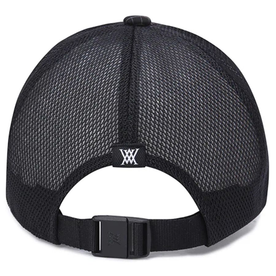 Nón kết golf nam Rip Mesh Cap - Black AGEUMCP01BKF | Anew Golf